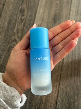 LANEIGE Blue Gradient Eye Sleeping Mask Bottle